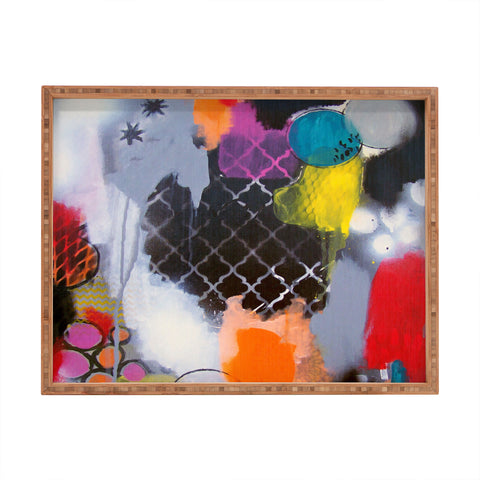 Natalie Baca Stars In The Sky Rectangular Tray