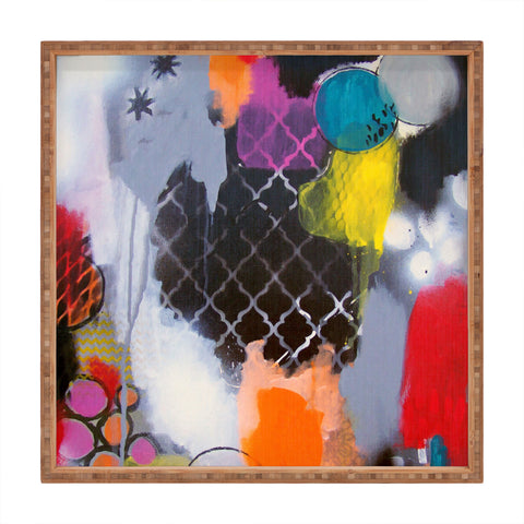 Natalie Baca Stars In The Sky Square Tray