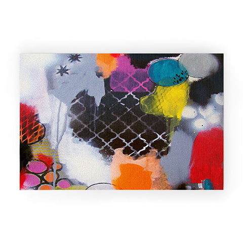 Natalie Baca Stars In The Sky Welcome Mat