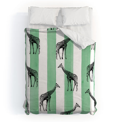 Natalie Baca Stripes And Spots Comforter