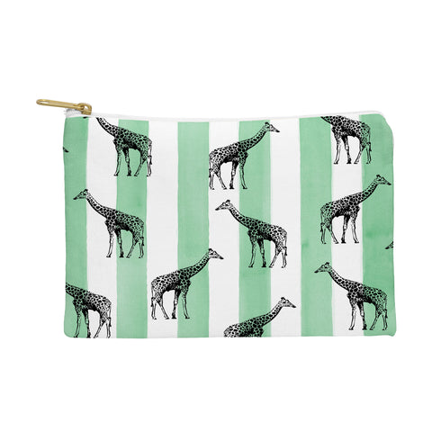 Natalie Baca Stripes And Spots Pouch