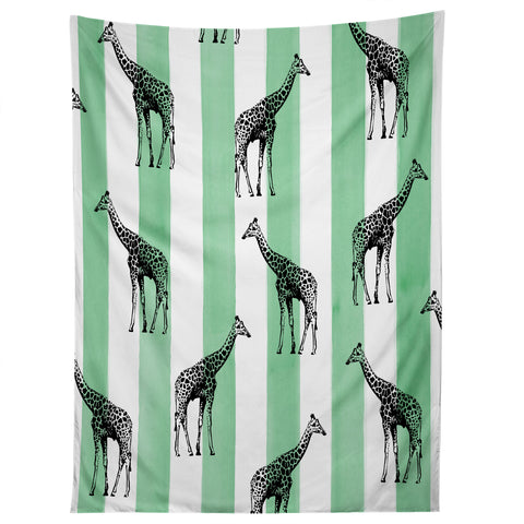 Natalie Baca Stripes And Spots Tapestry