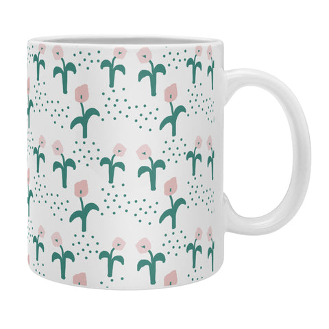 Natalie Baca Tulip Bouquet Coffee Mug