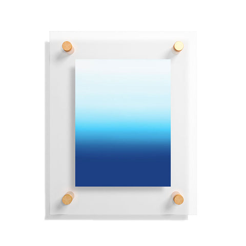Natalie Baca Under The Sea Ombre Floating Acrylic Print