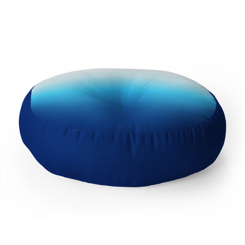 Natalie Baca Under The Sea Ombre Floor Pillow Round
