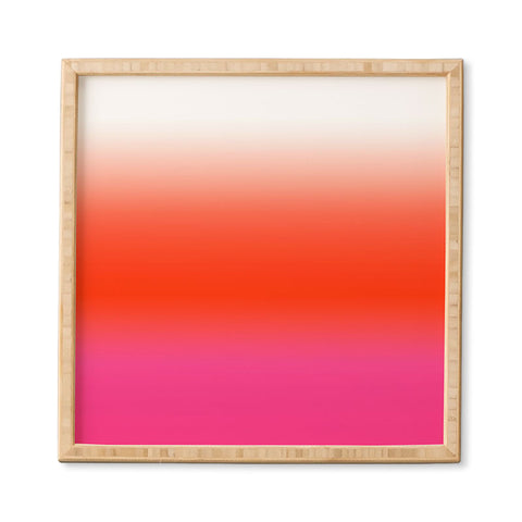 Natalie Baca Under The Sun Ombre Framed Wall Art