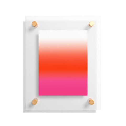 Natalie Baca Under The Sun Ombre Floating Acrylic Print