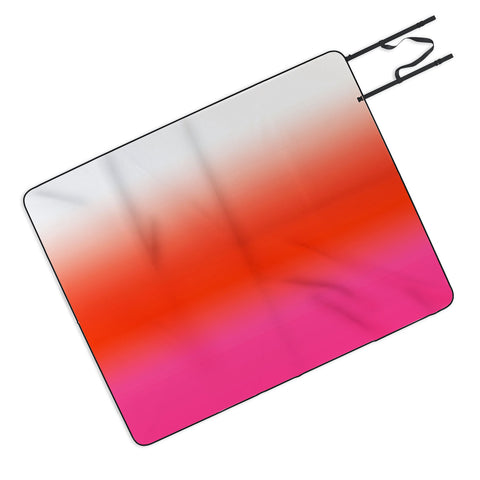 Natalie Baca Under The Sun Ombre Picnic Blanket