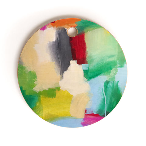 Natalie Baca Urban Renewal Cutting Board Round