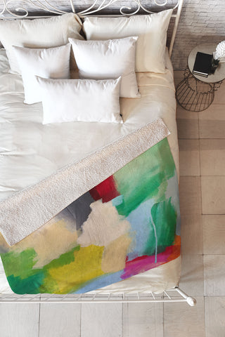 Natalie Baca Urban Renewal Fleece Throw Blanket