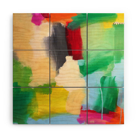 Natalie Baca Urban Renewal Wood Wall Mural