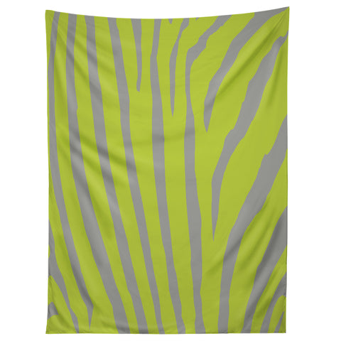 Natalie Baca Zebra Stripes Citrus Tapestry