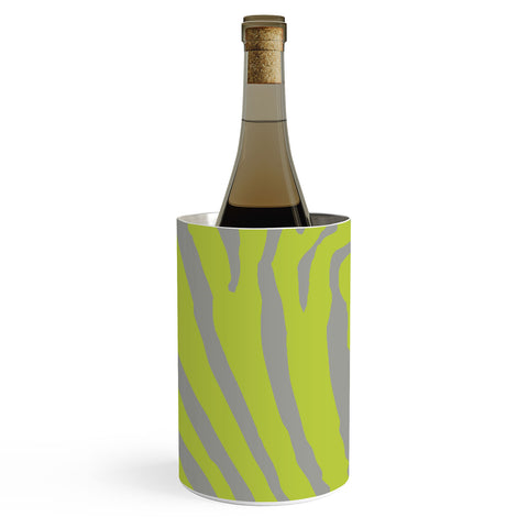 Natalie Baca Zebra Stripes Citrus Wine Chiller