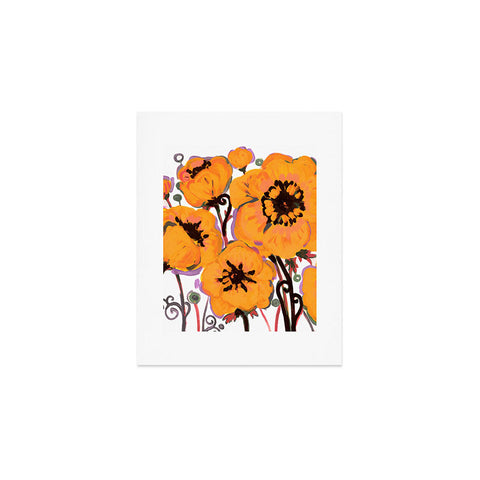 Natasha Wescoat Anemone Gold Art Print