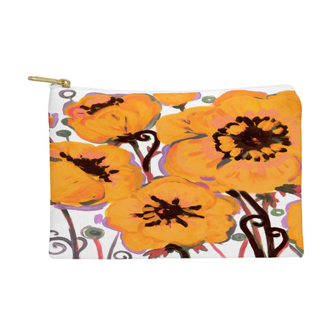 Natasha Wescoat Anemone Gold Pouch