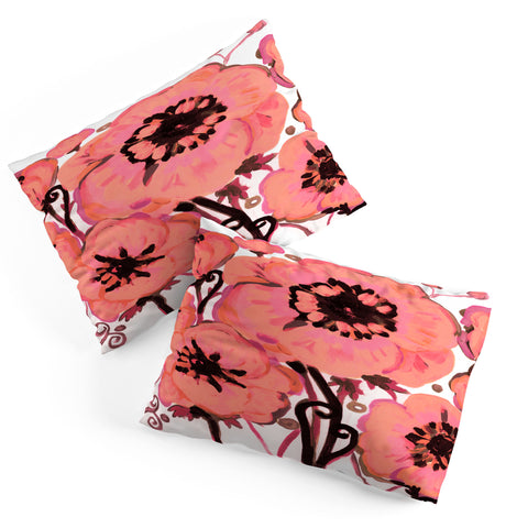 Natasha Wescoat Anemone Pink Pillow Shams