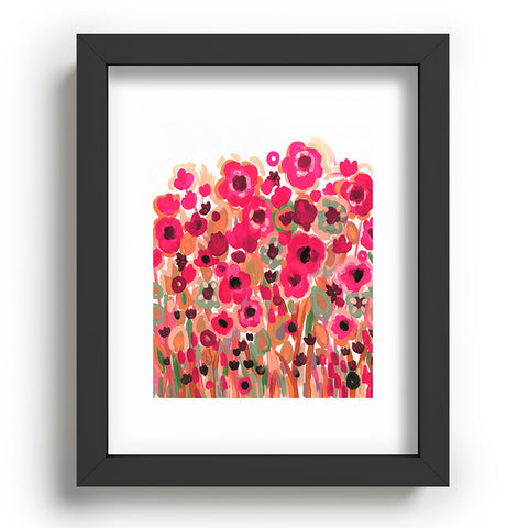 Natasha Wescoat Brightly Blooming Recessed Framing Rectangle