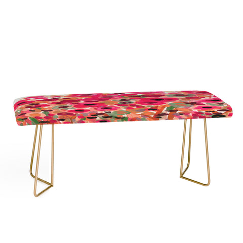 Natasha Wescoat Brightly Blooming Bench