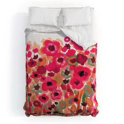 Natasha Wescoat Brightly Blooming Comforter