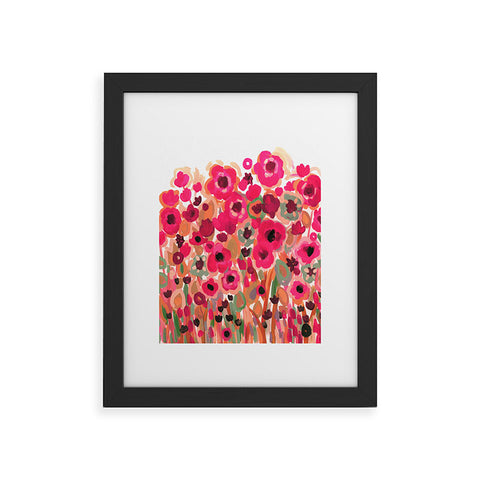 Natasha Wescoat Brightly Blooming Framed Art Print