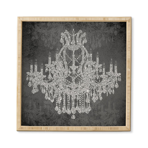 Natasha Wescoat Chandelier I Framed Wall Art