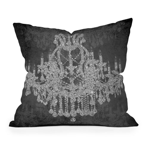 Natasha Wescoat Chandelier I Throw Pillow