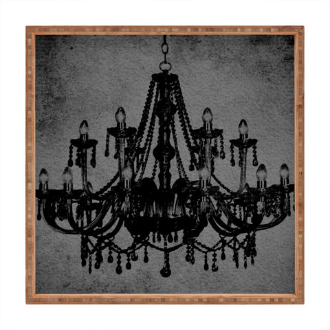 Natasha Wescoat Chandelier II Square Tray