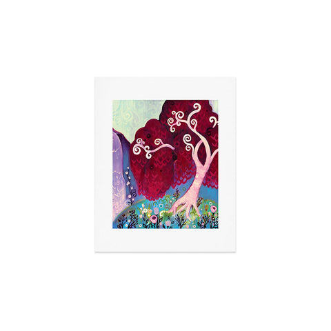 Natasha Wescoat Crimson King Falls Art Print