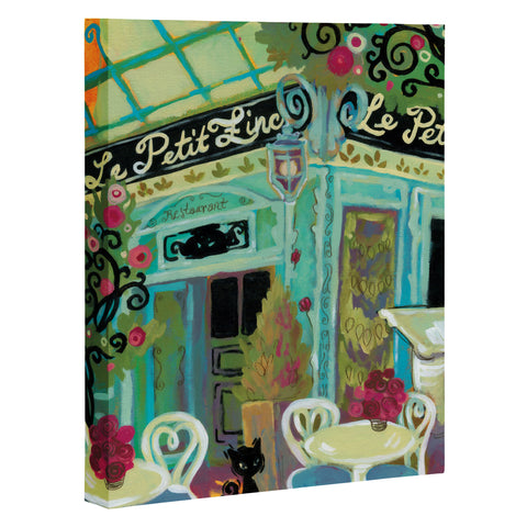 Natasha Wescoat Le Petit Zinc Art Canvas