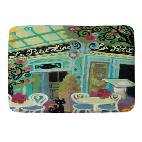 Natasha Wescoat Le Petit Zinc Memory Foam Bath Mat