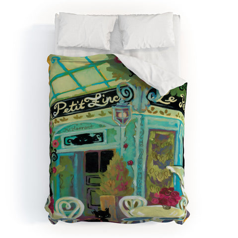 Natasha Wescoat Le Petit Zinc Duvet Cover