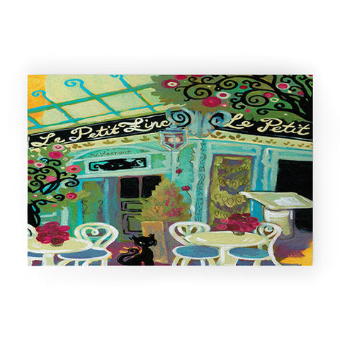 Natasha Wescoat Le Petit Zinc Welcome Mat