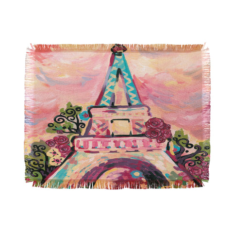 Natasha Wescoat Lumiere De La Ville Throw Blanket