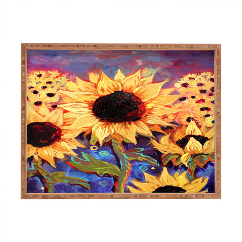 Natasha Wescoat Sunny Bunch Rectangular Tray