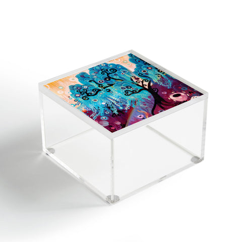 Natasha Wescoat Willow Blue Acrylic Box