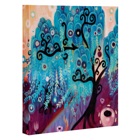 Natasha Wescoat Willow Blue Art Canvas