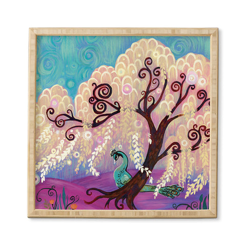 Natasha Wescoat Willow White Framed Wall Art