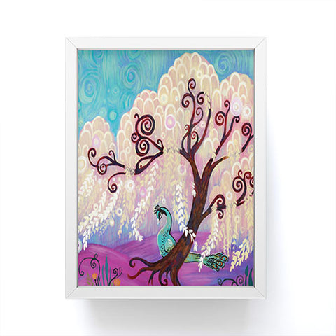 Natasha Wescoat Willow White Framed Mini Art Print