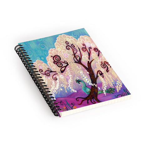 Natasha Wescoat Willow White Spiral Notebook