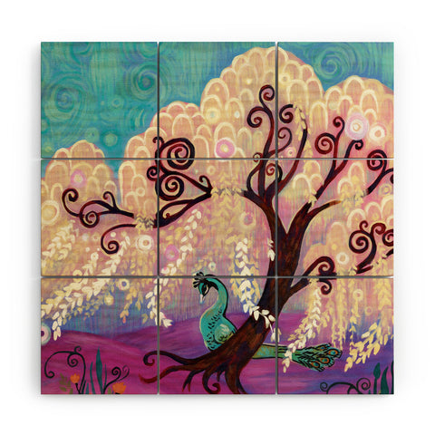Natasha Wescoat Willow White Wood Wall Mural