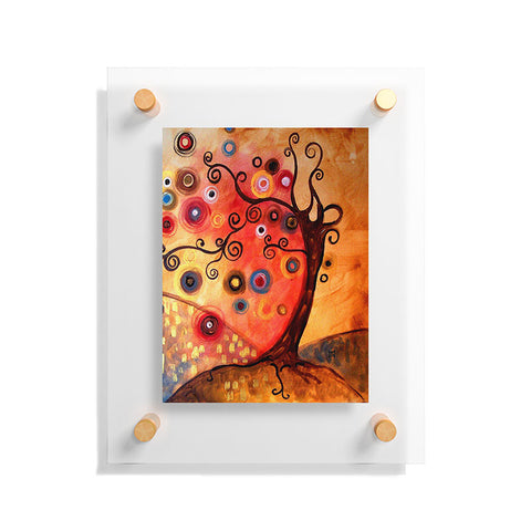 Natasha Wescoat With The Wave Floating Acrylic Print