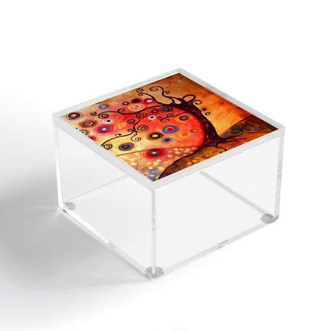 Natasha Wescoat With The Wave Acrylic Box