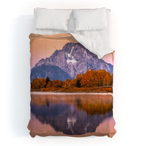 Nature Magick Aspen Autumn at Oxbow Bend Comforter