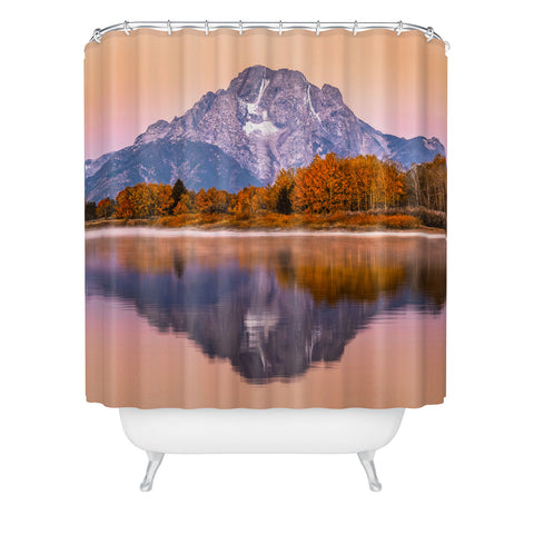 Nature Magick Aspen Autumn at Oxbow Bend Shower Curtain
