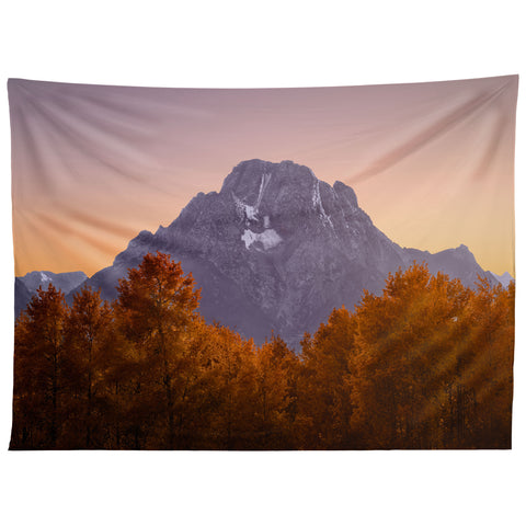 Nature Magick Aspen Autumn at Oxbow Bend Tapestry