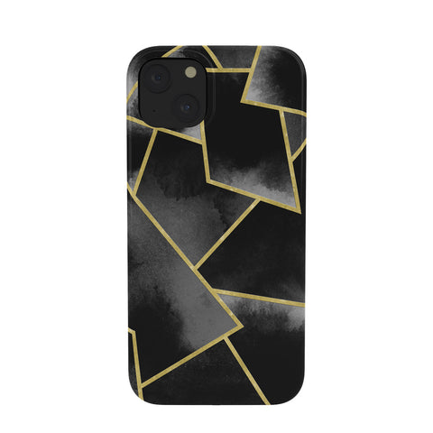 Nature Magick Black and Gold Geometric Phone Case