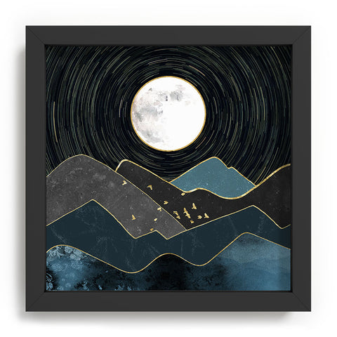 Nature Magick Blue Marble Mountains Moon Recessed Framing Square