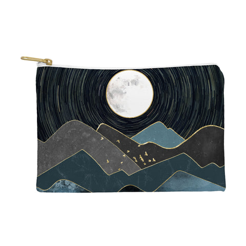 Nature Magick Blue Marble Mountains Moon Pouch