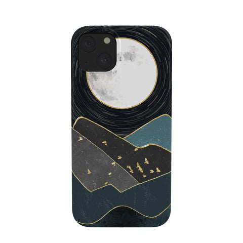 Nature Magick Blue Marble Mountains Moon Phone Case