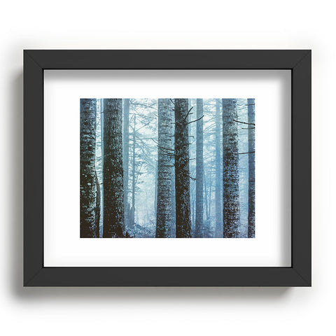 Nature Magick Blue Wanderlust Forest Fog Recessed Framing Rectangle
